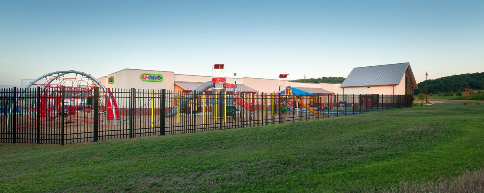 outside playground at U-GRO